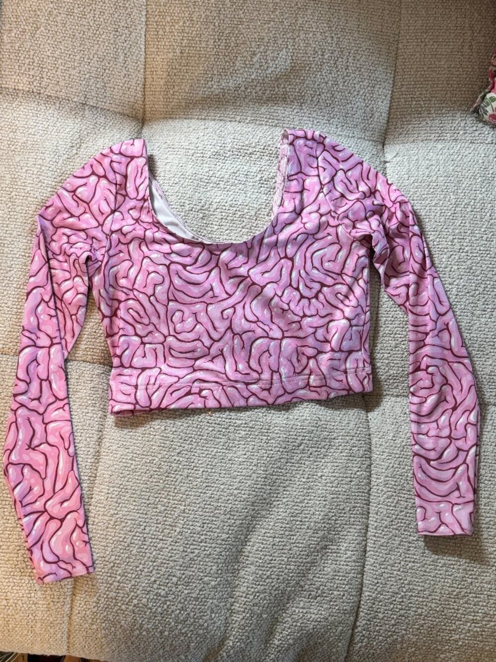 Blackmilk Clothing Brains Crop Top